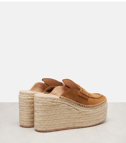 Espadrillas Maxilla in suede con zeppa - Gianvito Rossi - Modalova