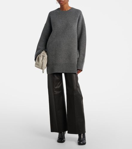 Le Slim Palazzo high-rise leather pants - Frame - Modalova