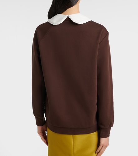 Sudadera en mezcla de algodón con logo - Shushu/Tong - Modalova