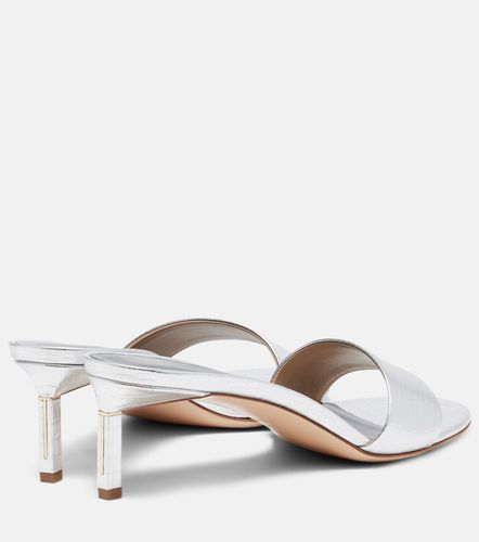 Tom Ford 55 metallic leather mules - Tom Ford - Modalova