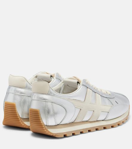 Er metallic leather sneakers - Hogan - Modalova