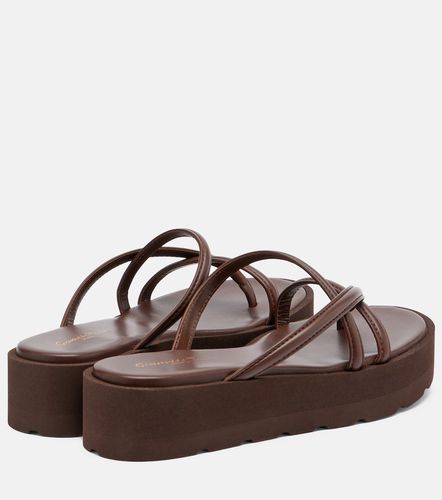 Nadina leather platform sandals - Gianvito Rossi - Modalova