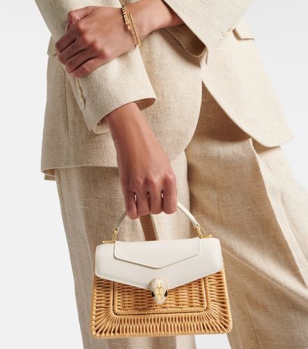 Borsa Serpenti Forever Mini in vimini - Bvlgari - Modalova