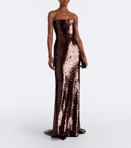 Robe Bustier mit Pailletten - Alex Perry - Modalova