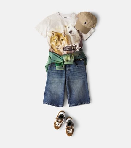 Camiseta Riley de jersey de algodón estampada - Molo - Modalova