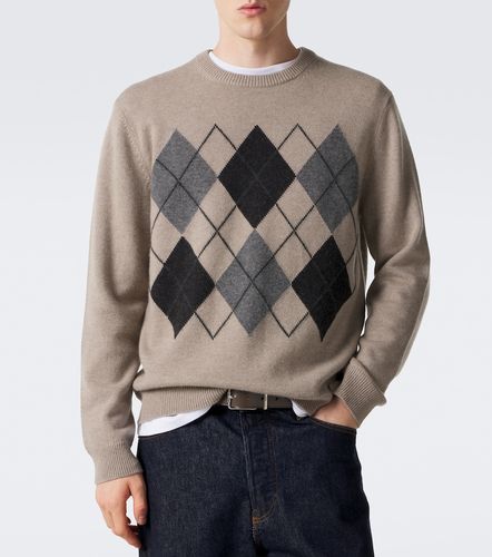 Mr Hambley argyle cashmere sweater - Arch4 - Modalova