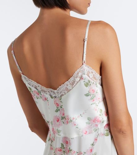 Slipkleid aus Satin mit Spitze - Simone Rocha - Modalova