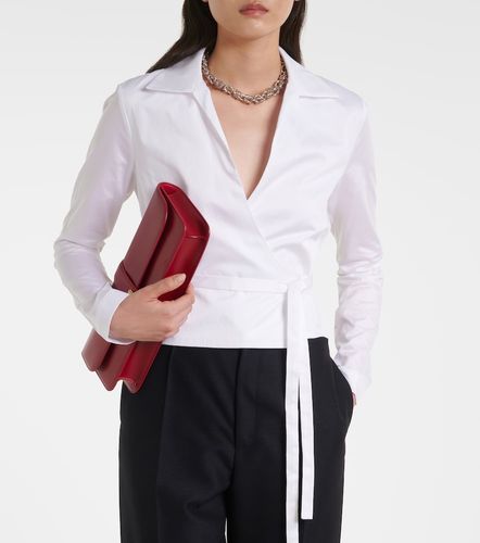 Tove Bronte cotton wrap top - Tove - Modalova