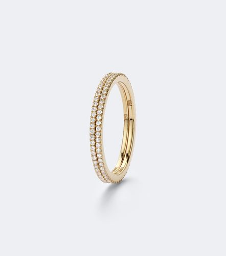 Set de anillos para smart ring Mini en oro de 18 ct con diamantes - Suzanne Kalan - Modalova