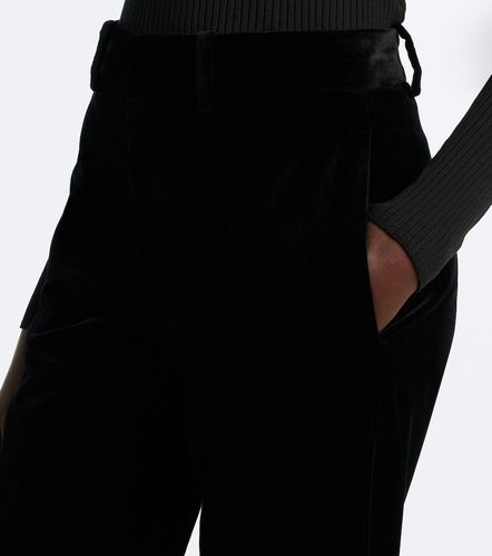 Pantalones rectos Roaya de terciopelo de algodón - Isabel Marant - Modalova