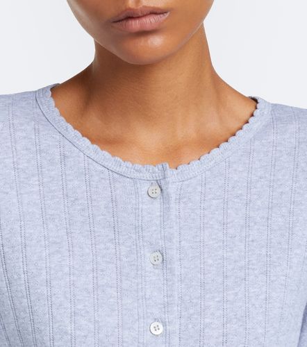 Leset Cardigan in cotone pointelle - Leset - Modalova