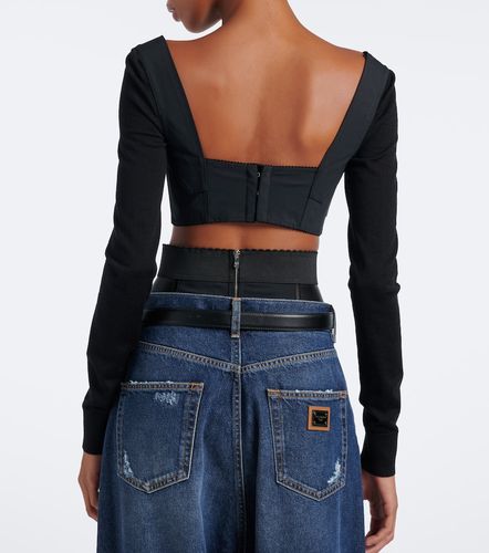 Dolce&Gabbana Abito corto in pizzo - Dolce&Gabbana - Modalova