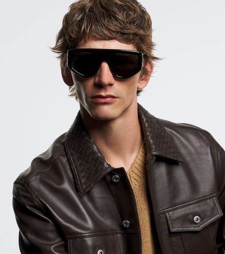 Occhiali da sole Shield - Bottega Veneta - Modalova