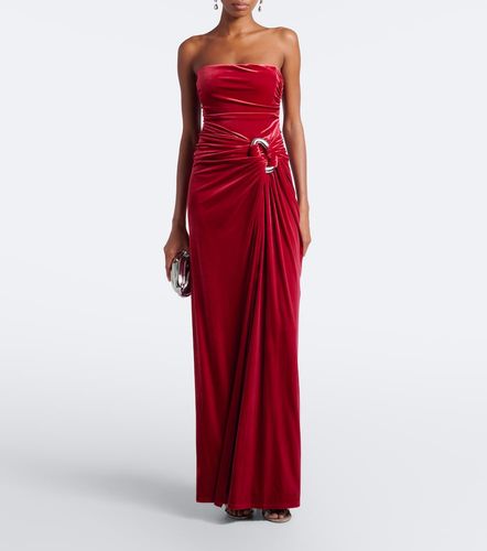Vestido bustier de fiesta Emma de terciopelo - Simkhai - Modalova