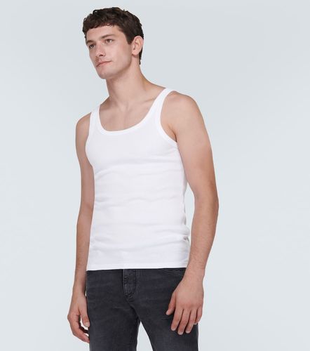 Tank top de algodón con logo - Dolce&Gabbana - Modalova