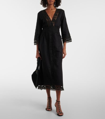 Abito midi Veona in lino e cotone - Marant Etoile - Modalova