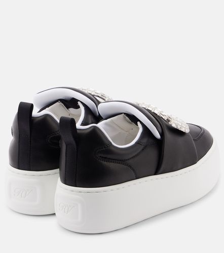 Puffy Choc leather platform sneakers - Roger Vivier - Modalova