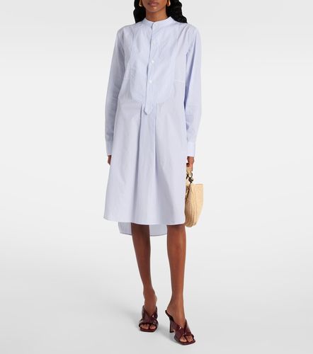 Abito chemisier in cotone a righe - Bottega Veneta - Modalova
