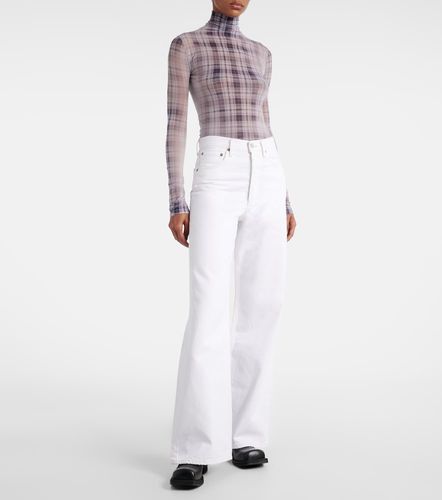 Jeans Dame a gamba larga e vita alta - Agolde - Modalova