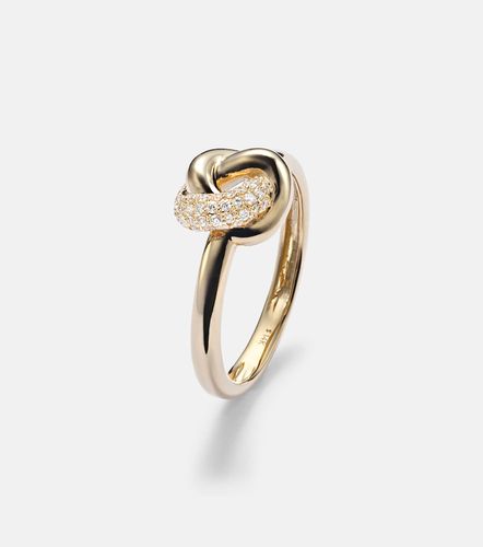 Kt ring with diamonds - Stone and Strand - Modalova