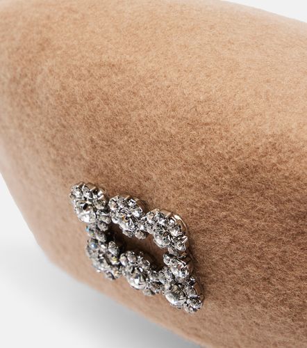 Roger Vivier Embellished wool beret - Roger Vivier - Modalova