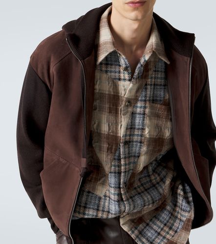 Loewe Sudadera de ante con capucha - Loewe - Modalova