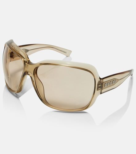 Script square sunglasses - Gucci - Modalova