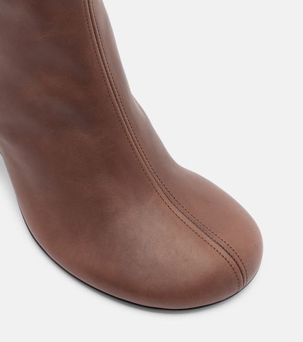 Leather ankle boots - Dries Van Noten - Modalova