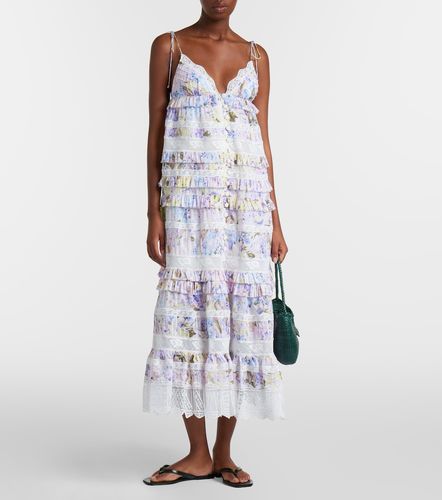 Midikleid Solstice aus Baumwolle mit Spitze - Zimmermann - Modalova