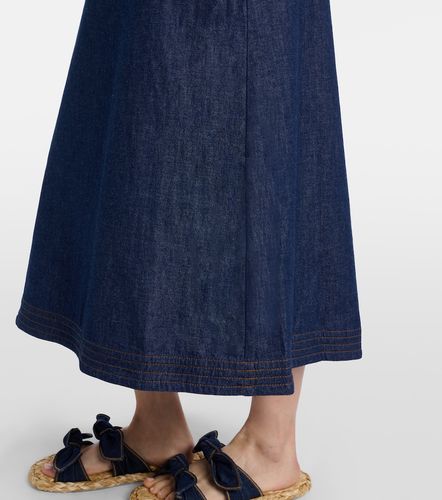 Abito midi Aster in denim con volant - Zimmermann - Modalova