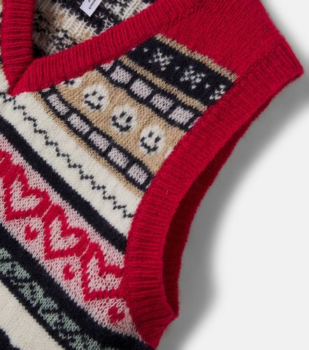 Chaleco Grace de lana en intarsia - Molo - Modalova