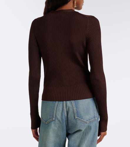Saint Laurent Cárdigan acanalado - Saint Laurent - Modalova