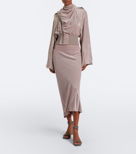 Rick Owens Midirock aus Samt - Rick Owens - Modalova