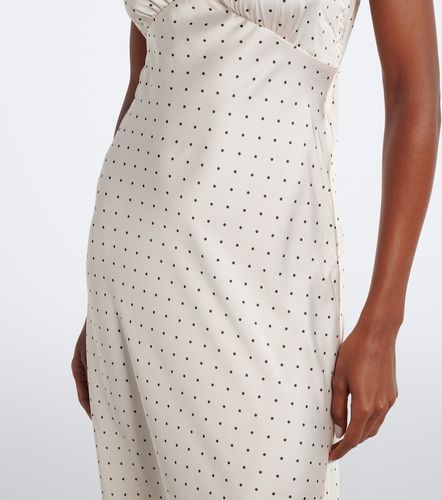 Midikleid Mina aus Satin mit Spitze - Faithfull - Modalova