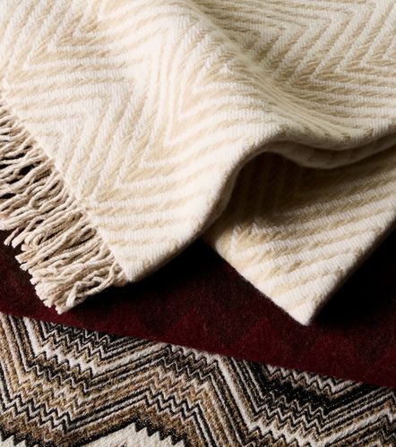 Plaid Ziggy in lana e cashmere - Missoni - Modalova