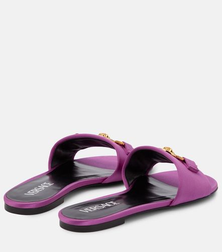 Versace Medusa '95 satin slides - Versace - Modalova