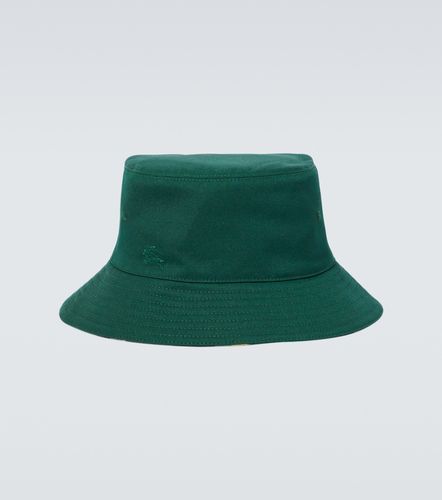 Check reversible twill bucket hat - Burberry - Modalova