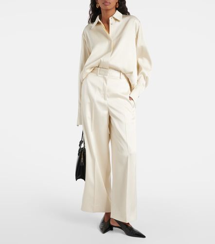 Pantalones anchos de satén - Jil Sander - Modalova