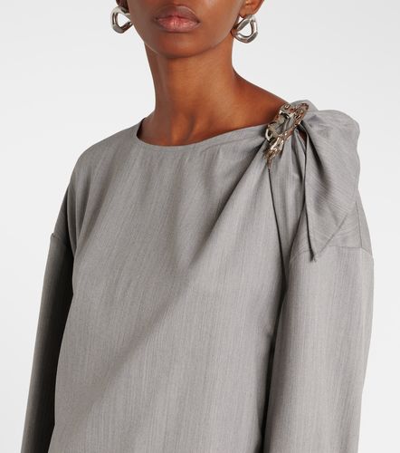 Jacques Wei Blusa de lana adornada - Jacques Wei - Modalova