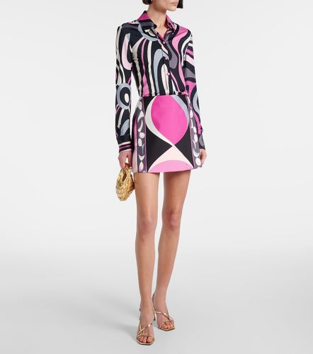 Camicia Marmo in raso di jersey - Pucci - Modalova