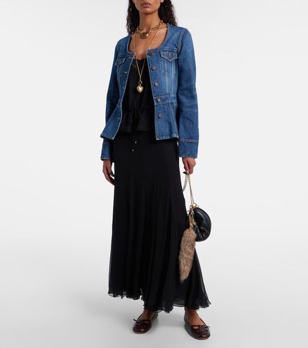 Chloé Giacca di jeans con peplum - Chloe - Modalova