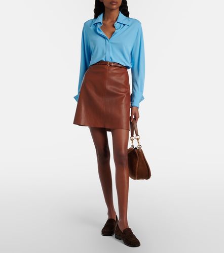 Stouls Lucie 22 leather miniskirt - Stouls - Modalova