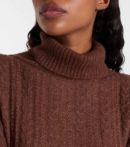 Cable-knit minidress and tights set - Aya Muse - Modalova