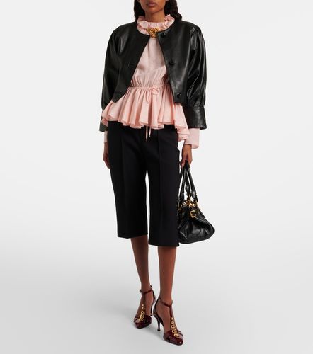 Chloé Giacca cropped in pelle - Chloe - Modalova