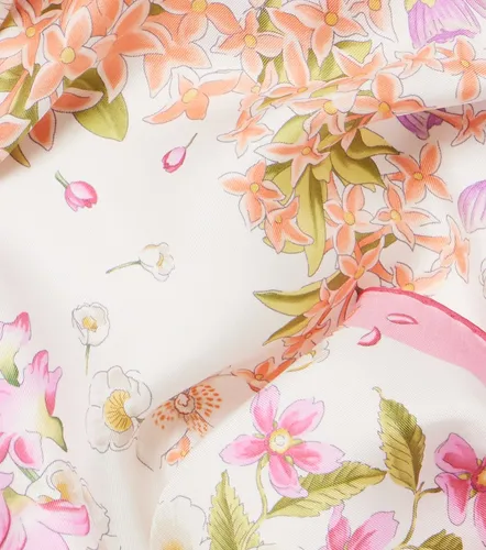 Ferragamo Floral silk scarf - Ferragamo - Modalova