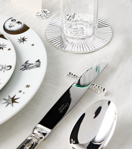 Set di 2 poggiacoltelli Malmaison placcati - Christofle - Modalova
