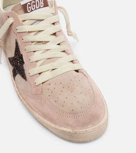 Ball Star glitter suede sneakers - Golden Goose - Modalova