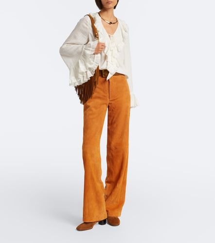 Pantaloni flared Freja in suede - Ulla Johnson - Modalova