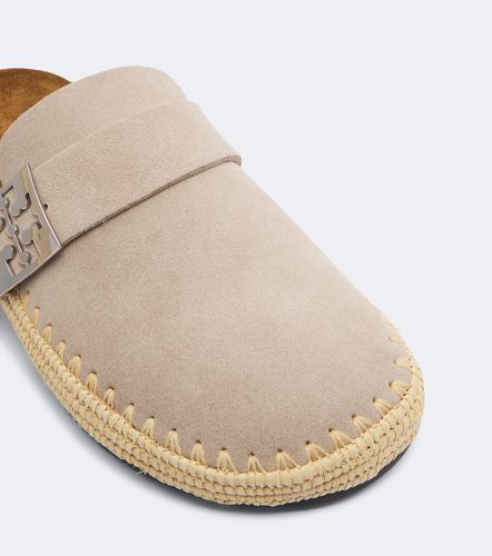 Gewebte Clogs Mellow aus Veloursleder - Tory Burch - Modalova