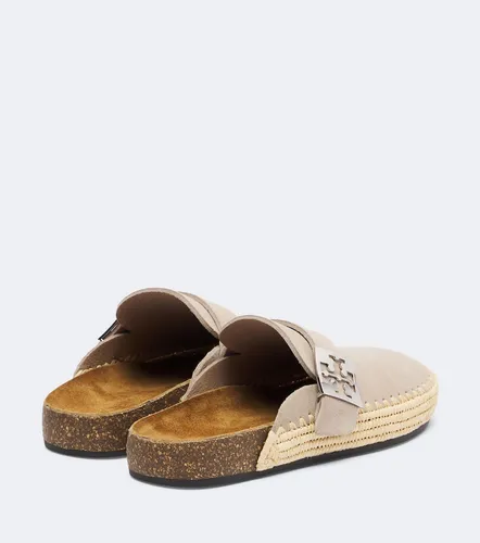 Gewebte Clogs Mellow aus Veloursleder - Tory Burch - Modalova